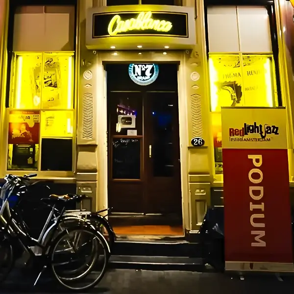 Live Jazz optreden tijdens Red Light Jazz in Casablanca, Amsterdam
