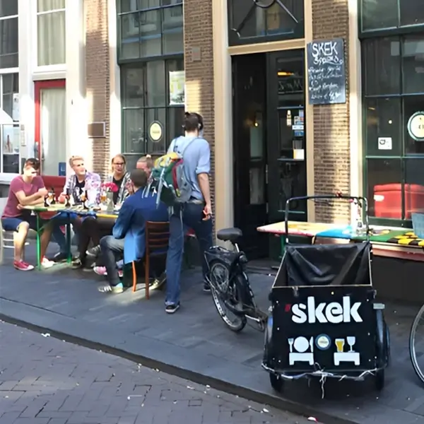 Hotel Live Jazz optreden tijdens Red Light Jazz in Skek, Amsterdam