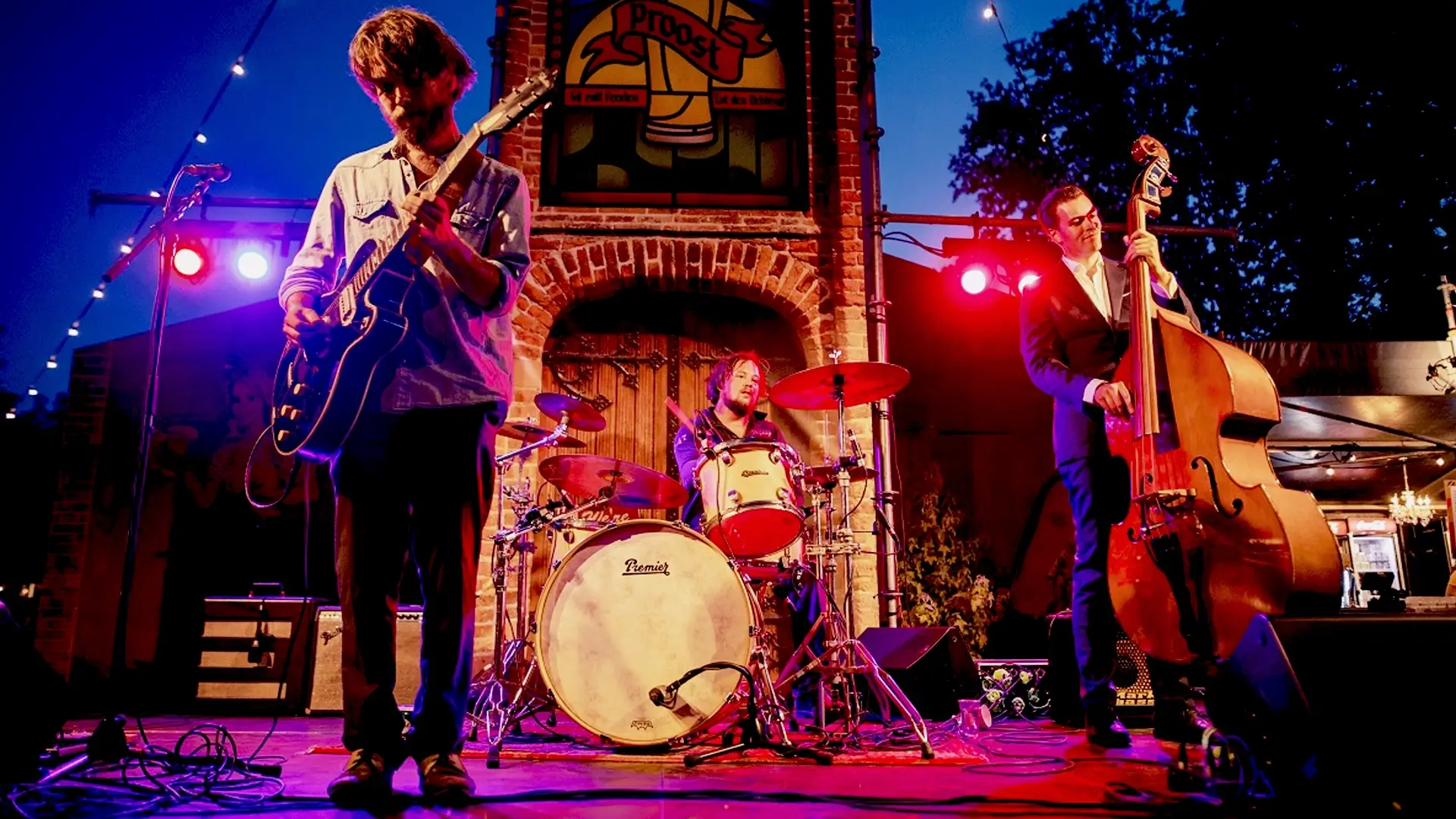 Foto van La Ratte voor het Red Light Jazz Festival