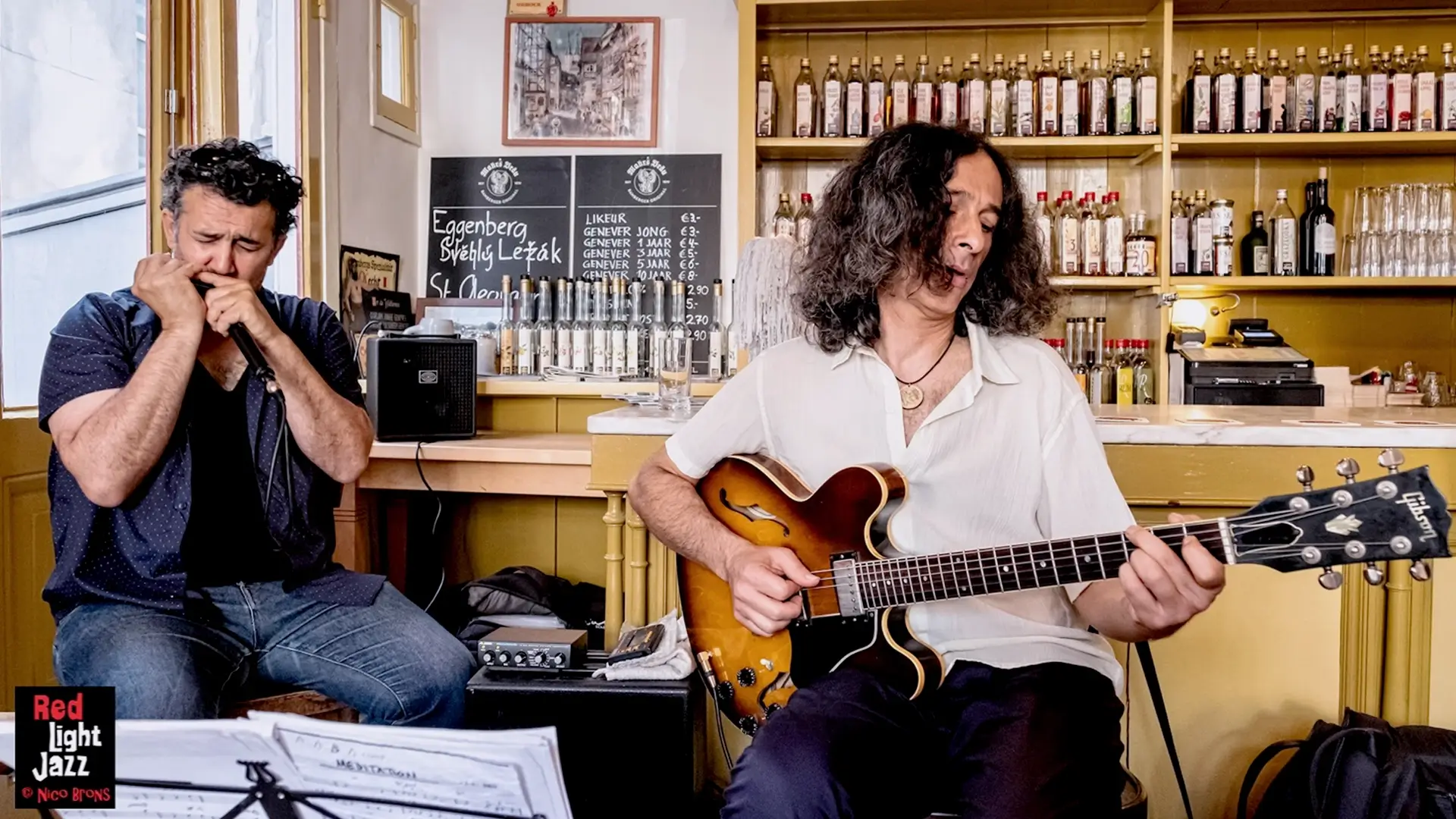 Foto van Alex Rossi & David Golek optreden Red Light Jazz