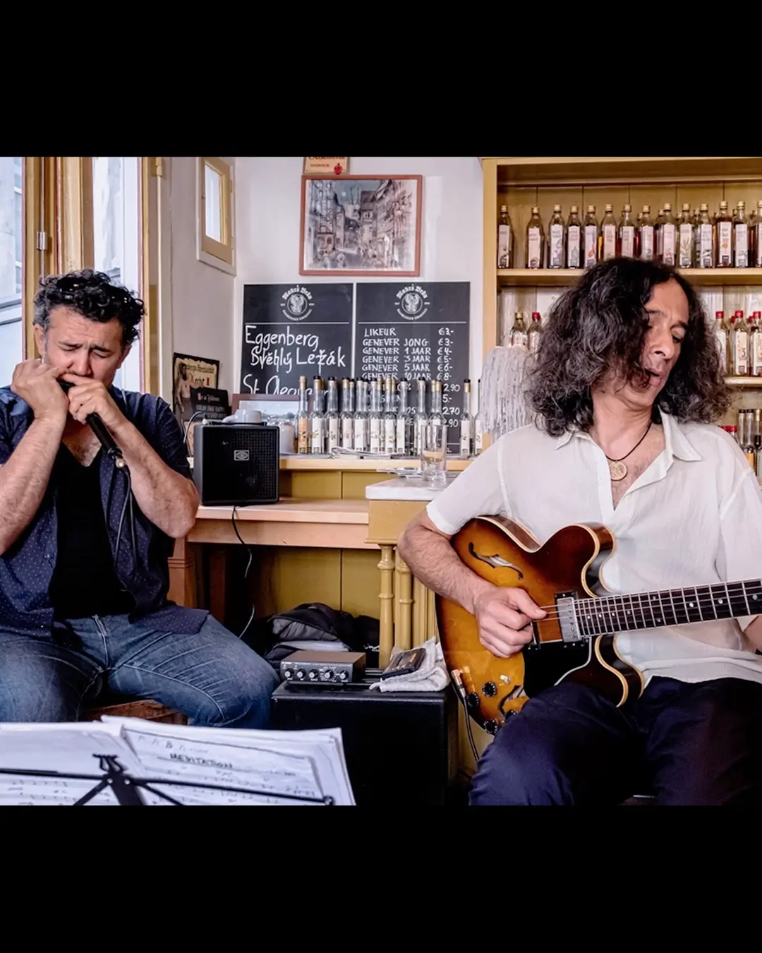 Foto van Alex Rossi & David Golek optreden Red Light Jazz