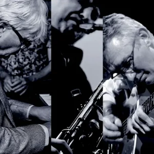Foto van Berend van den Berg - Joep Lumeij - Dimitri Chapeau voor het red Light Jazz Festival