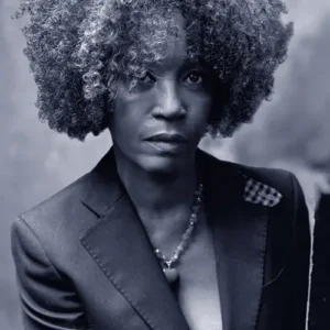 Foto van Farida Merville voor haar optreden op het Red Light Jazz Festival