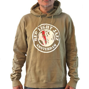 Hoody khaki Red Light Jazz