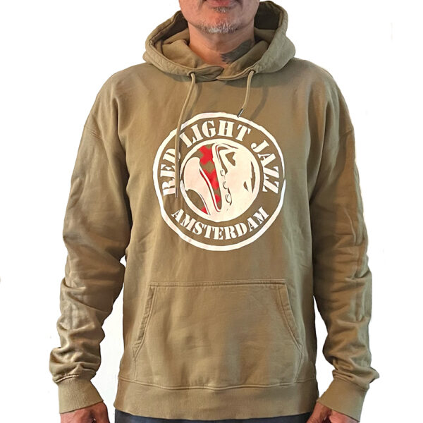 Hoody khaki Red Light Jazz