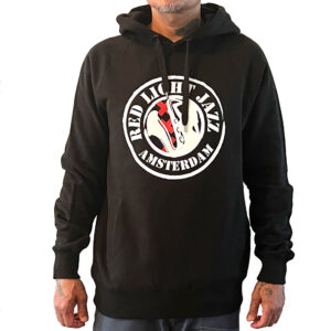Hoody zwart Red Light Jazz