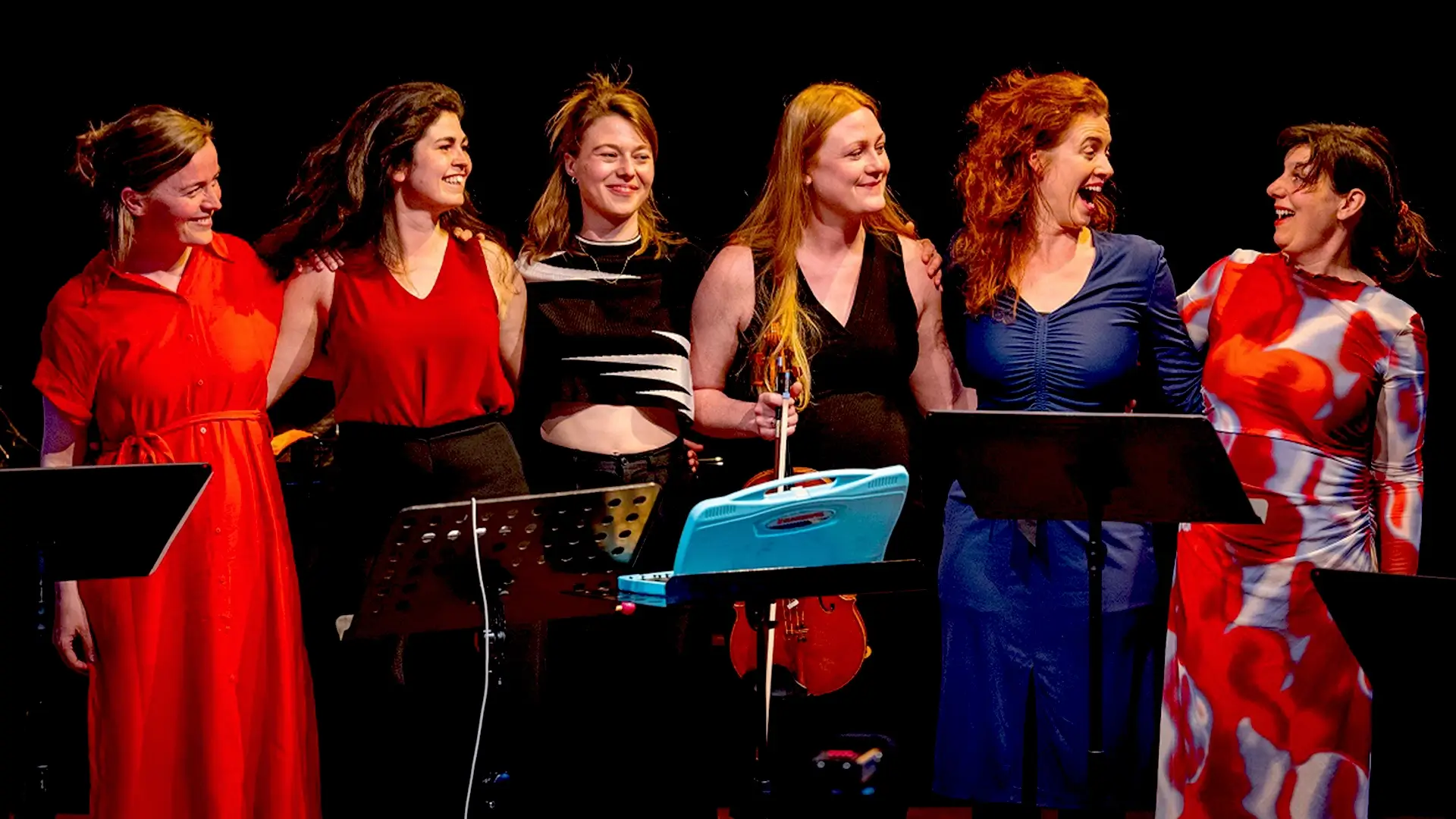 Foto van Vox Sturnus voor het Red Light Jazz festival