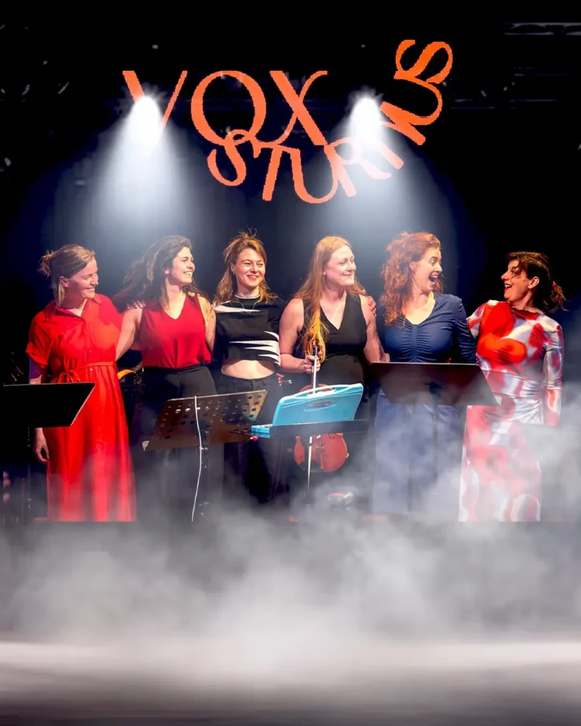 Foto van Vox Sturnus voor het Red Light Jazz festival