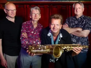 Foto van Wouter Kiers Quartet optreden in Paleis van Weemoed Amsterdam red Light Jazz
