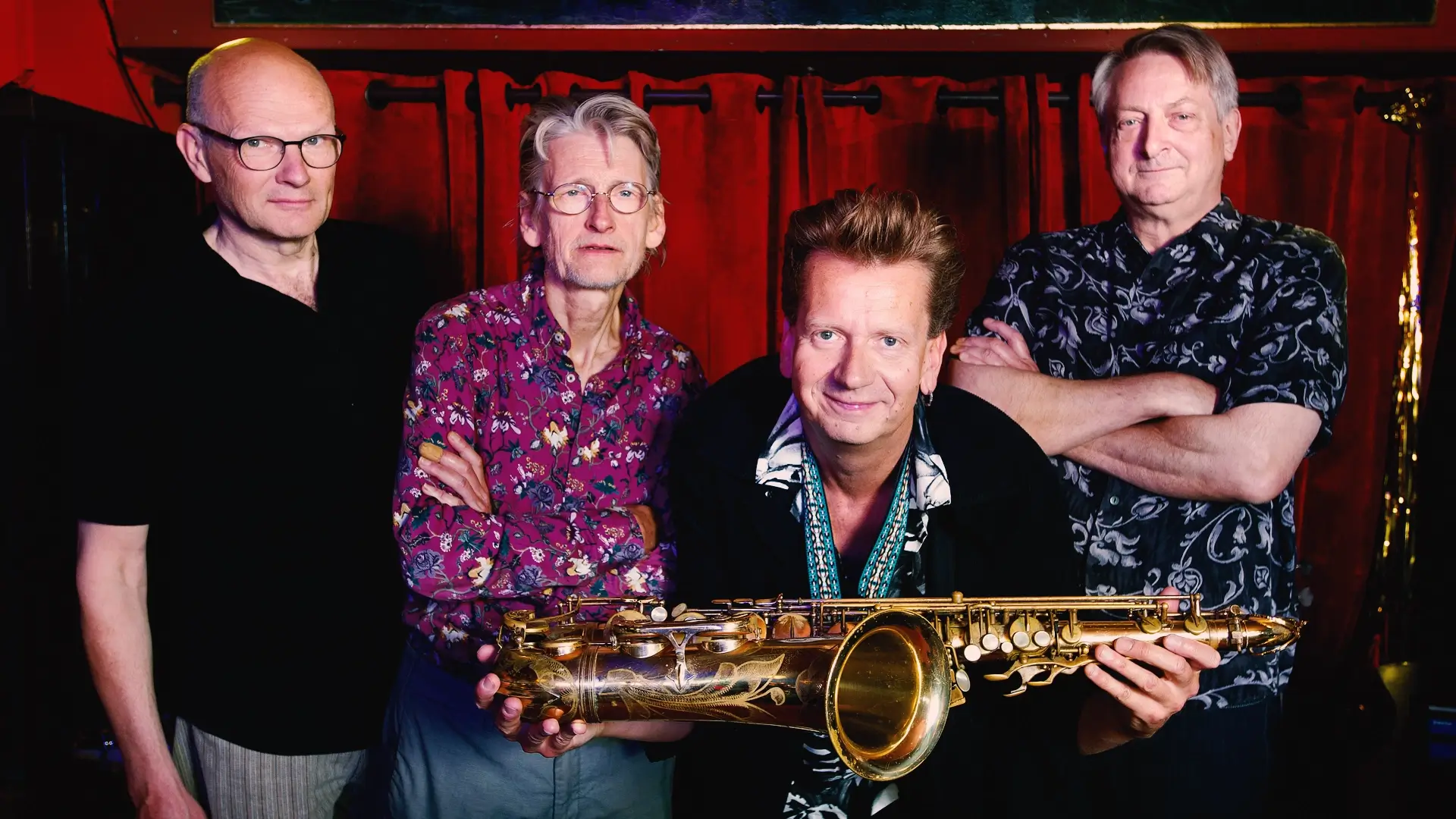 Foto van Wouter Kiers Quartet optreden in Paleis van Weemoed Amsterdam red Light Jazz