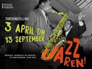Jazz Jaren: Tentoonstelling in Stadsarchief-Amsterdam